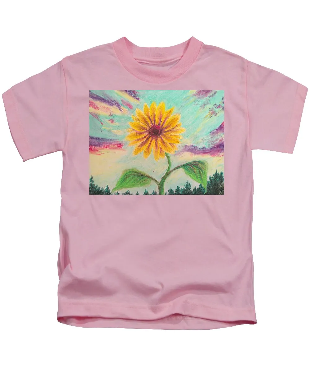 Berry Sunflower - Kids T-Shirt