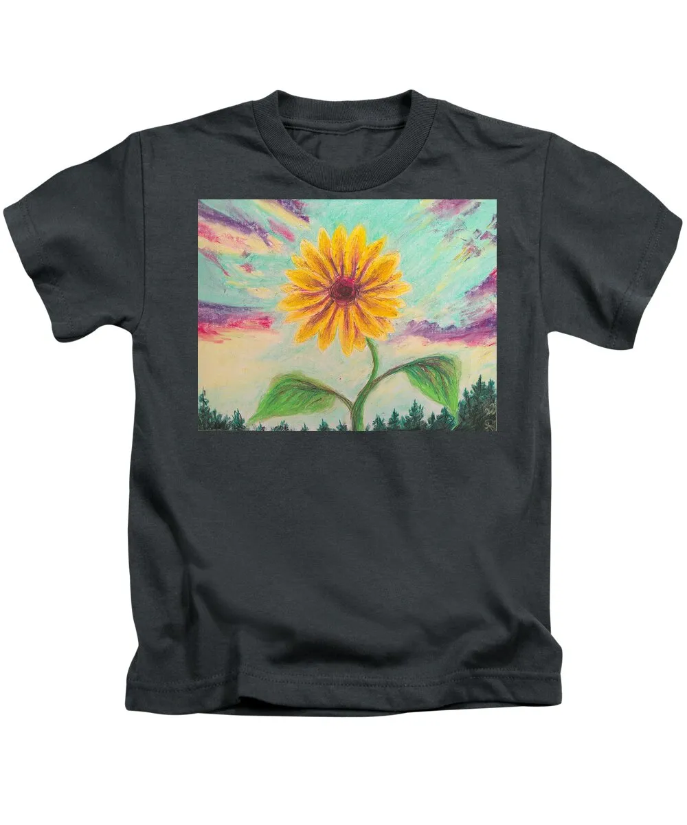 Berry Sunflower - Kids T-Shirt