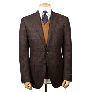 Brown Mélange Super 110’s Wool Jacket