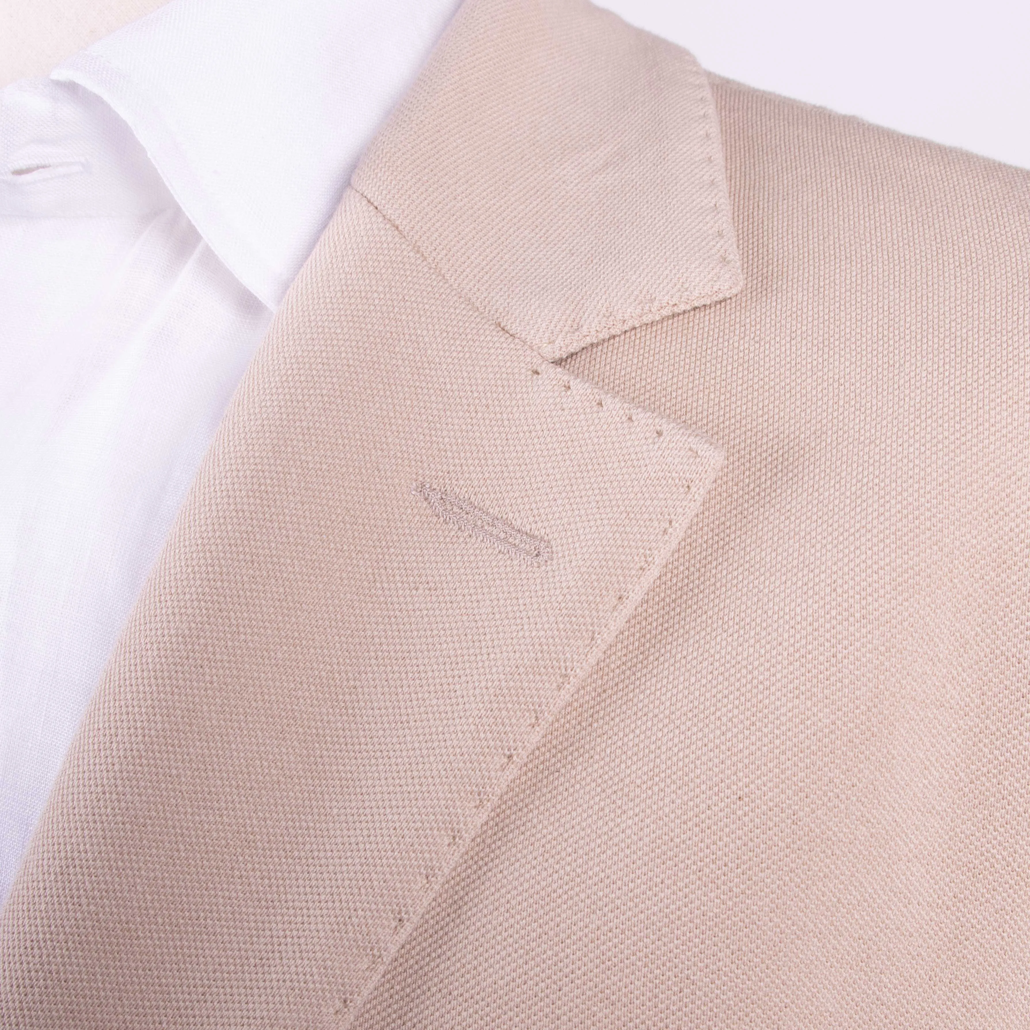 Camel Pure Cotton Lightweight Blazer