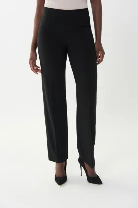 Classic Wide-Leg Pant, Black