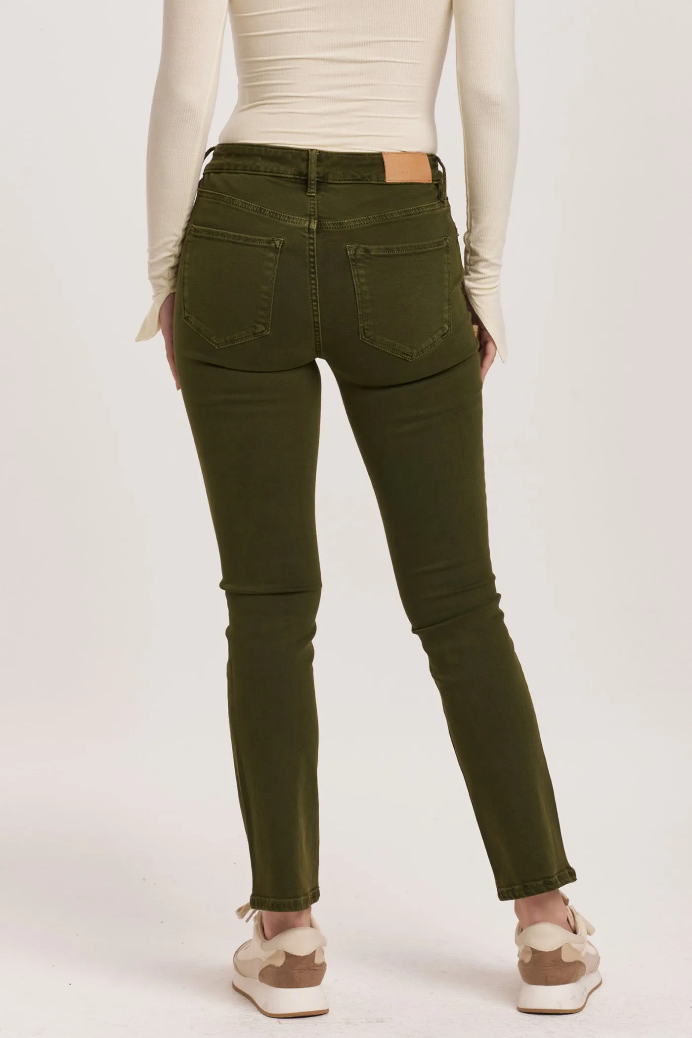 Dear John Blaire Mid Rise Slim Straight Jeans