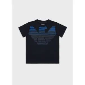 Emporio Armani Boys Navy Short Sleeve T-Shirt