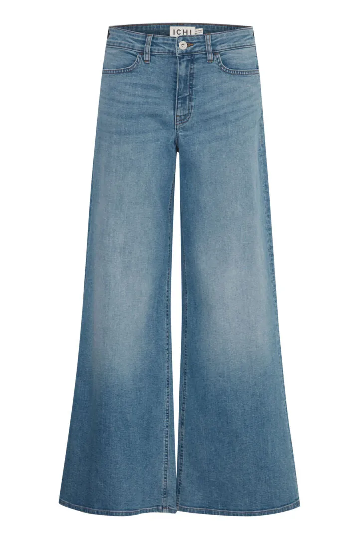 Ichi Ihtiwiggy Wide Leg Jeans