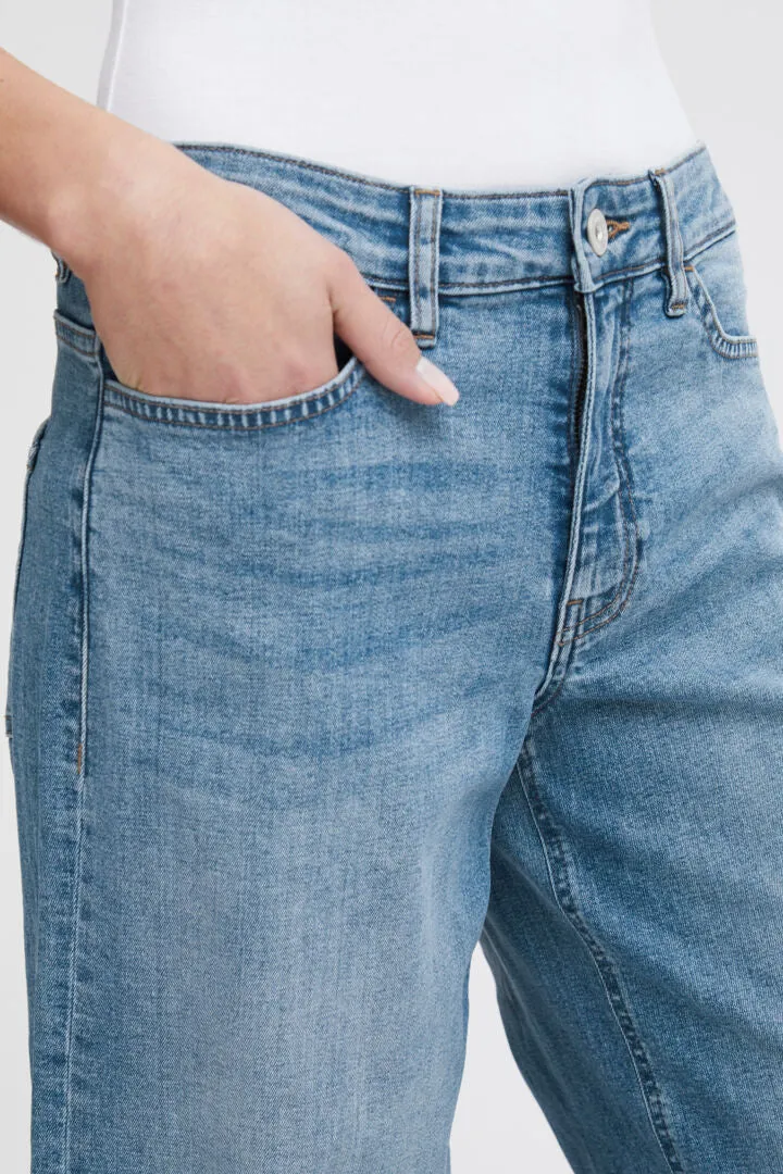 Ichi Ihtiwiggy Wide Leg Jeans