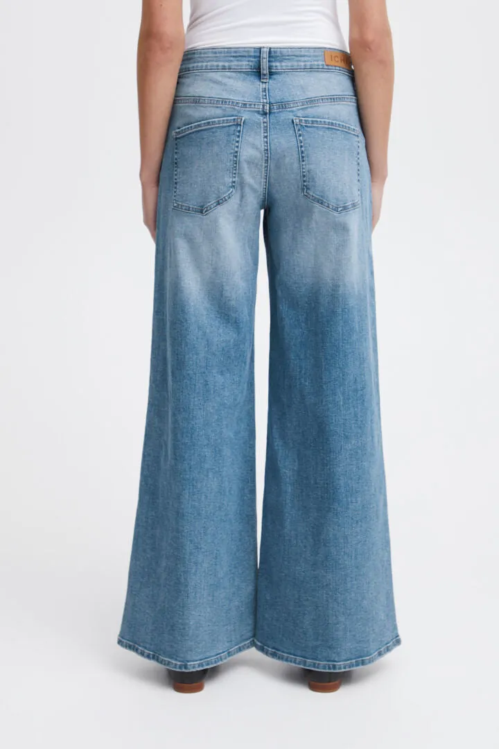 Ichi Ihtiwiggy Wide Leg Jeans