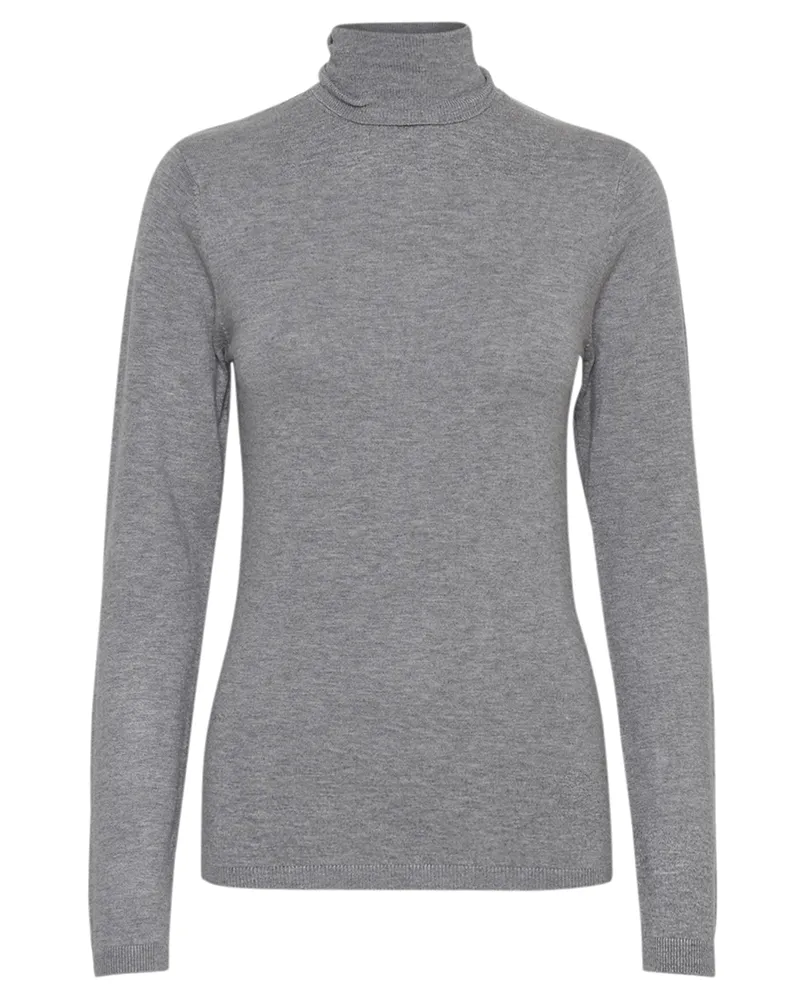 Ichi Mafa Grey Rollneck Knit