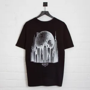 Metropolis Disco Labs NYC Back Print - Tshirt - Black