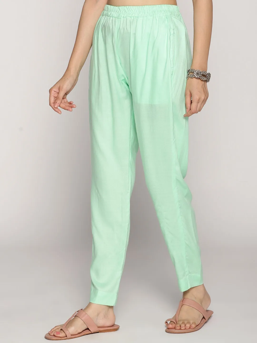 Mint Rayon Pants