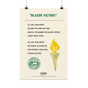 "Blazer Victory" Print