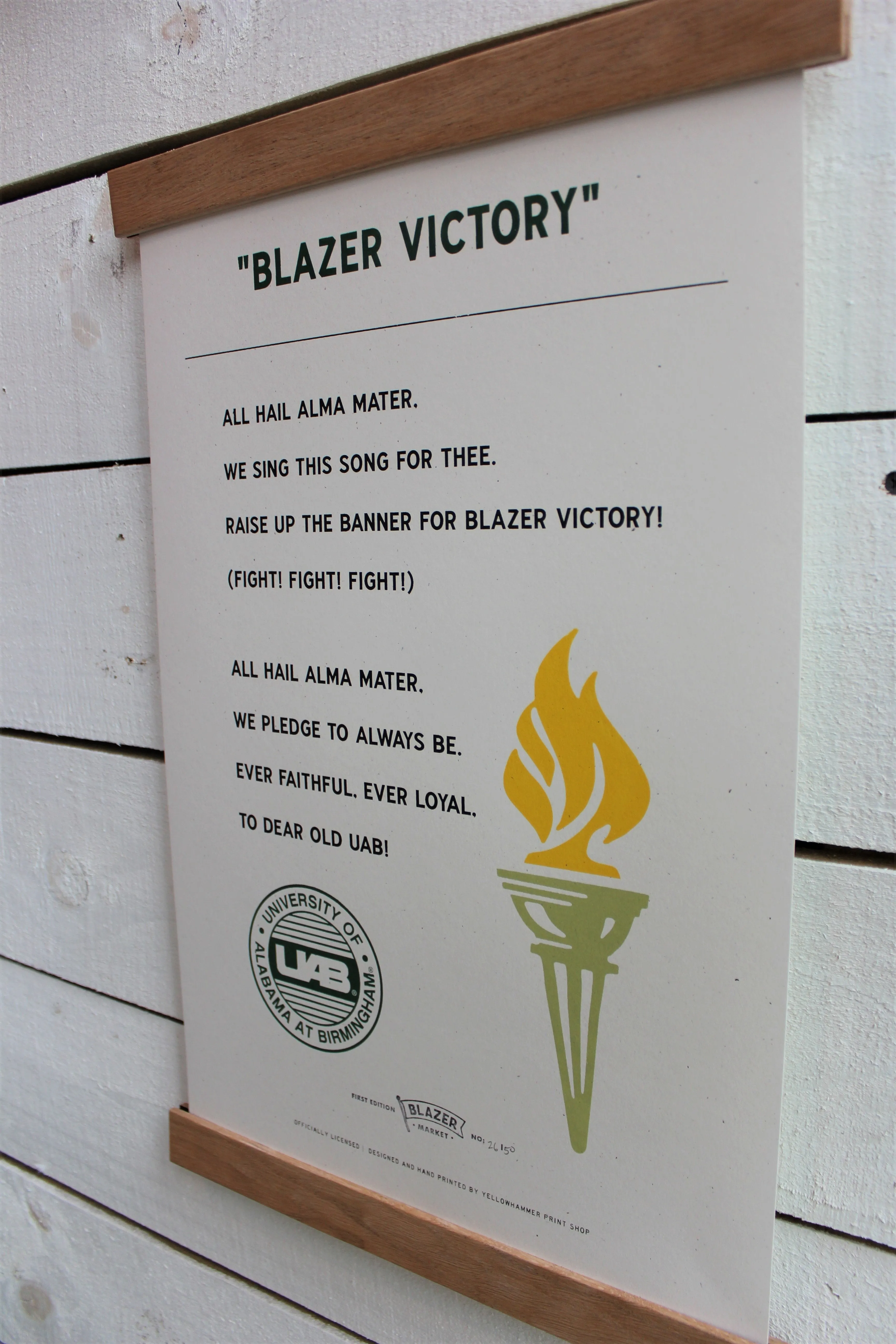 "Blazer Victory" Print