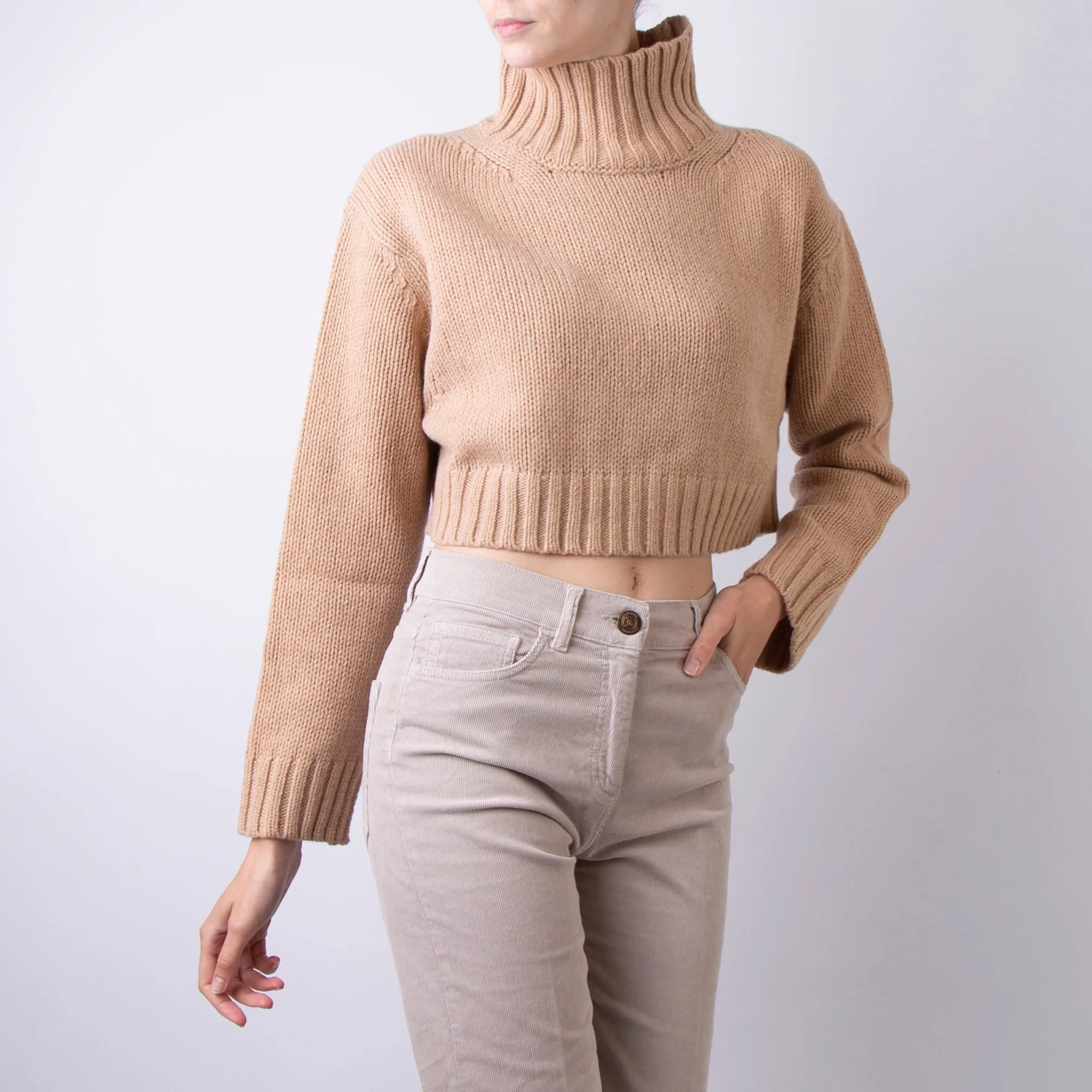 ROBERTO COLLINA SWEATER A32003 05 BEIGE