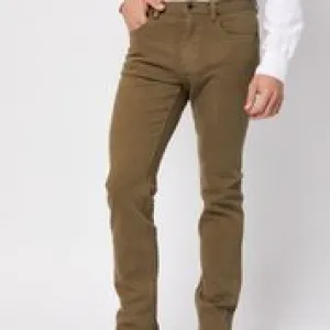 Toorallie Wool Denim Ando Jean Khaki