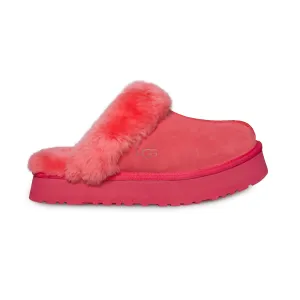 UGG Disquette Hibiscus Pink Slippers - Women's