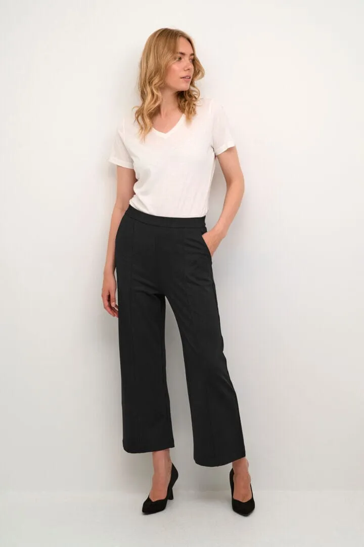 WIDE LEG PONTE PULL ON PANT