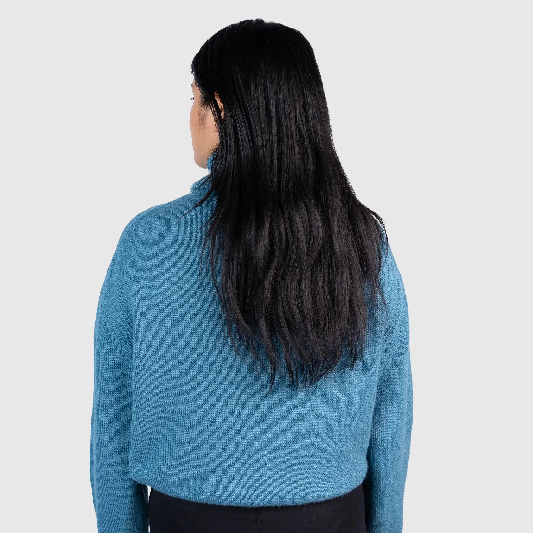 Women's Alpaca Wool Turtleneck Sweater